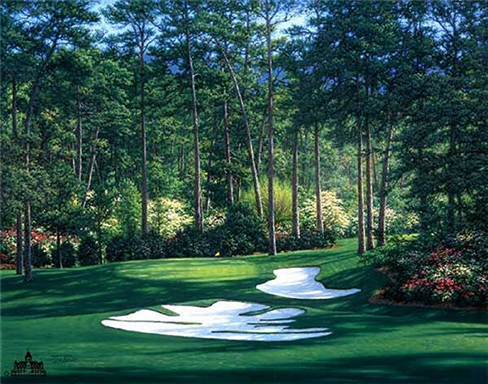 The 10th at Augusta by Larry Dyke