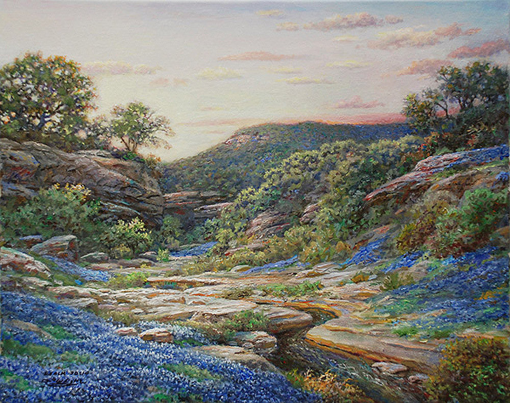 Twilight on the Blanco by Larry Dyke