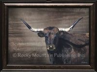 Longhorn Cattle Artwork by Mitchell Mansanarez