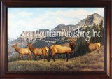 Mountain Magic – Framed Giclee Canvas by Manuel Mansanarez