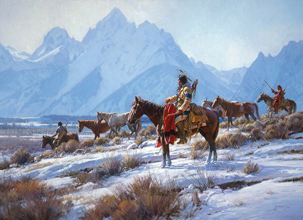 Apsaalooke Horse Hunters by Martin Grelle