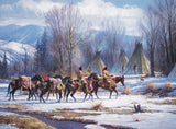 Camp Meat and Mules by Martin Grelle