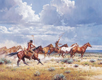 Running with the Elk-Dogs by Martin Grelle