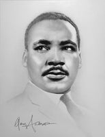 Martin Luther King Portrait by Gary Saderup