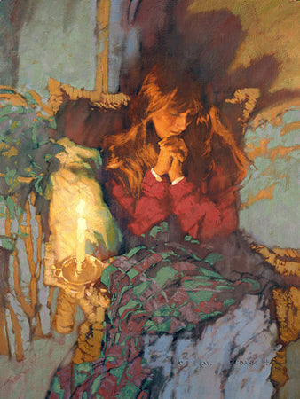 鉛筆画「The prayer」　B5大サイズ MichaelDudash-
