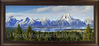 Atop Signal Mountain – Framed Giclee Canvas by Mitchell Mansanarez