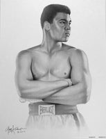 Mohammed Ali Portrait by Gary Saderup