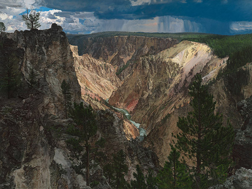 Grand Canyon of the Yellowstone by Phillip Philbeck