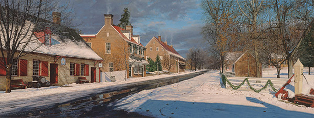 Main Street in Old Salem by Phillip Philbeck