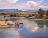 On the Little Colorado by Robert Peters