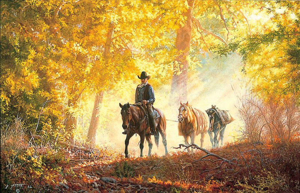 Autumn Morning Ride by Tim Cox