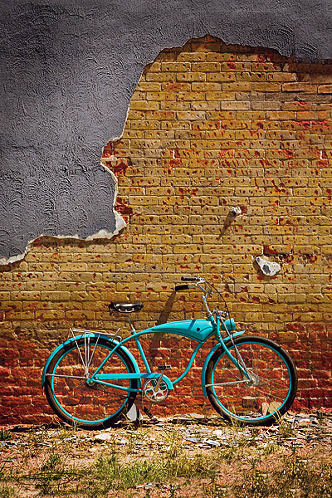 Schwinn Bricks Bicycle Art Prints by Todd Van Fleet Artist