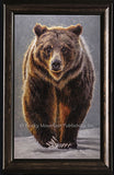 Ursus Framed Giclee Canvas Artwork by Mark Mckenna
