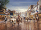 Cowtown Art Prints by Jack Terry